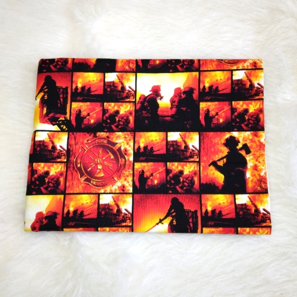 FABRIC Fabric Innovations Pattern# FIREMEN021, cotton quilting fabric, f…